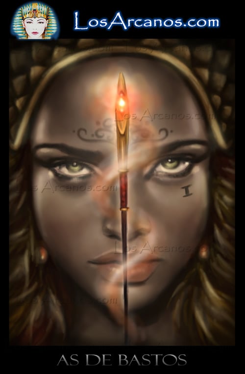 La Templanza y El As de Bastos