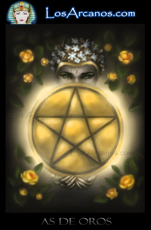 Tarot the Ace of Pentacles