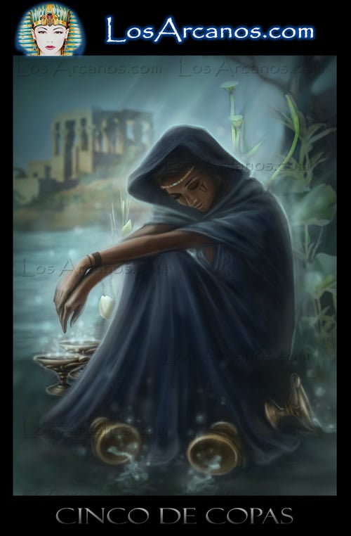 La Templanza y El Cinco de Copas