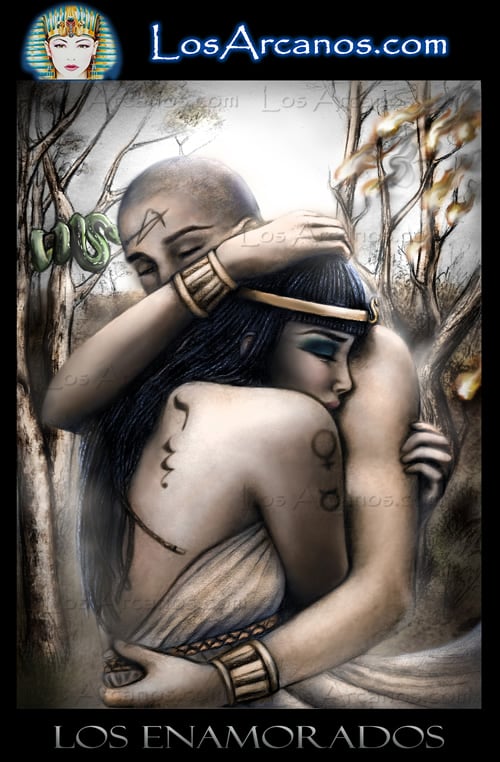 Los Enamorados y Arcanos menores