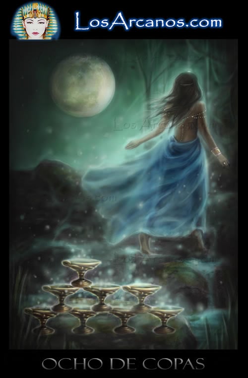 La Templanza y El Ocho de Copas