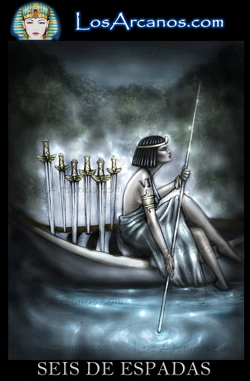 Tarot Six of Swords