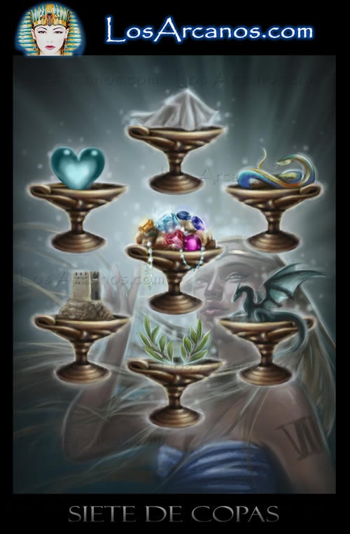 La Templanza y El Siete de Copas